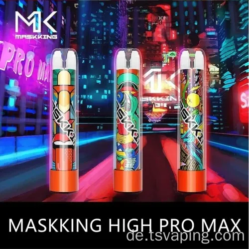 100% Original Maskking 4,5 ml 1500 Puffs E-Zigarette